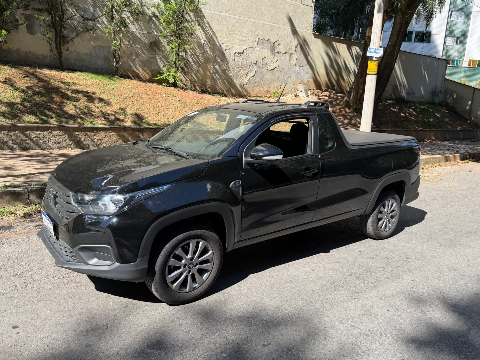 Fiat Strada Freedom 1.3 Flex 8V CS Plus 2025, disponível na Taquinho Automóveis